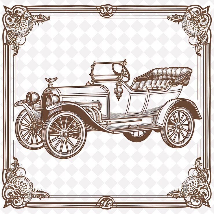 PSD png vehicle stamp collection schone achtergrond en vectorontwerpen voor t-shirts clipart svg psd