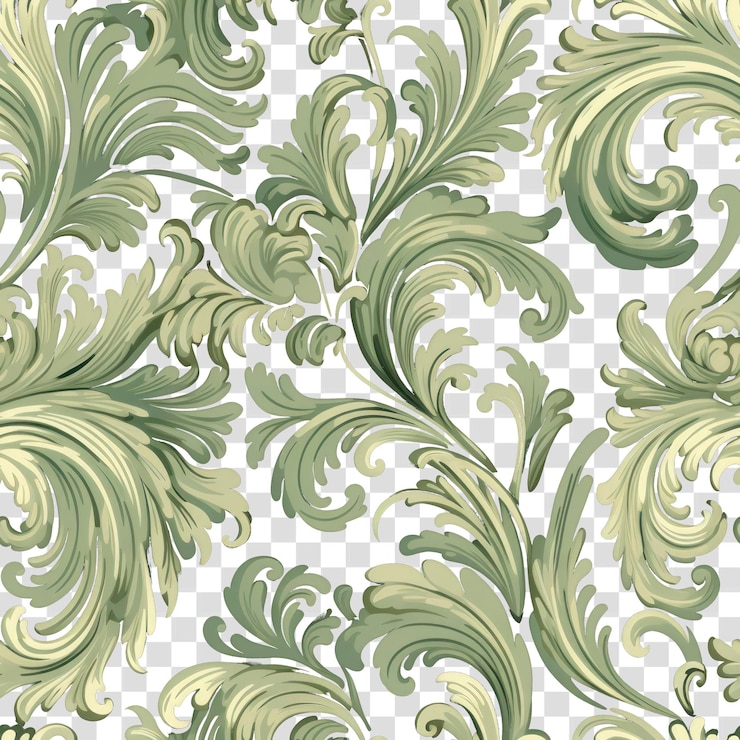 PSD png vintage pattern muted green backgrounds creativity wallpaper
