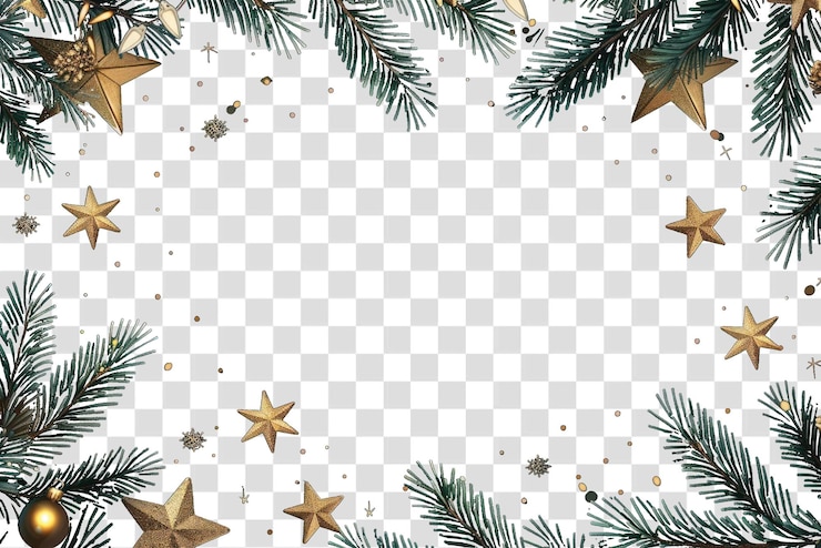 PSD png vrolijke kerstverkoop kerstillustratie achtergrond
