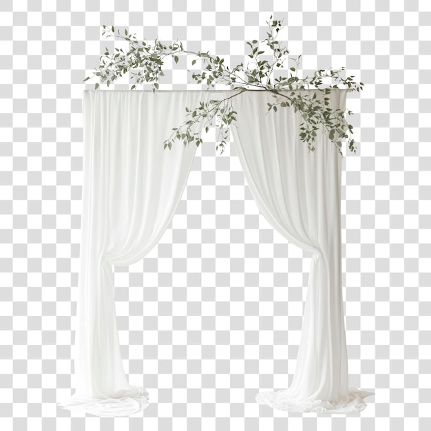PNG Wedding arches achtergrond witte architectuur