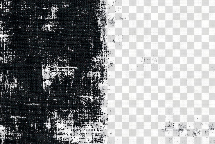 PSD png wit en zwart vector textuur achtergrond patroon canvas