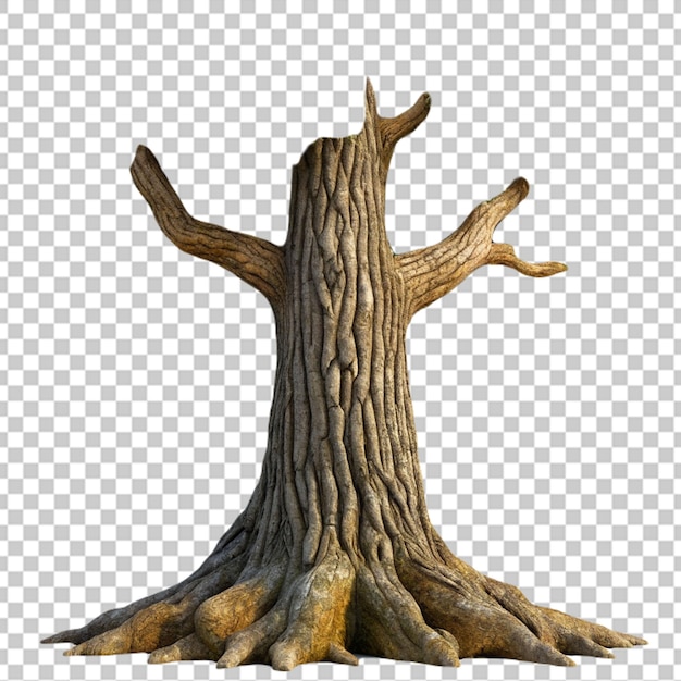PSD pni drzewa odizolowane na przezroczystym tle