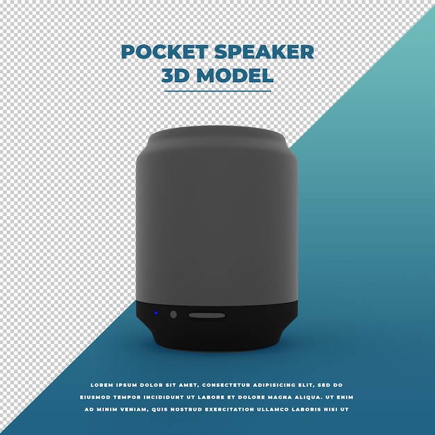 PSD pocket speaker