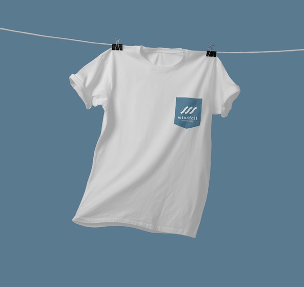 Pocket T-Shirt Mockup