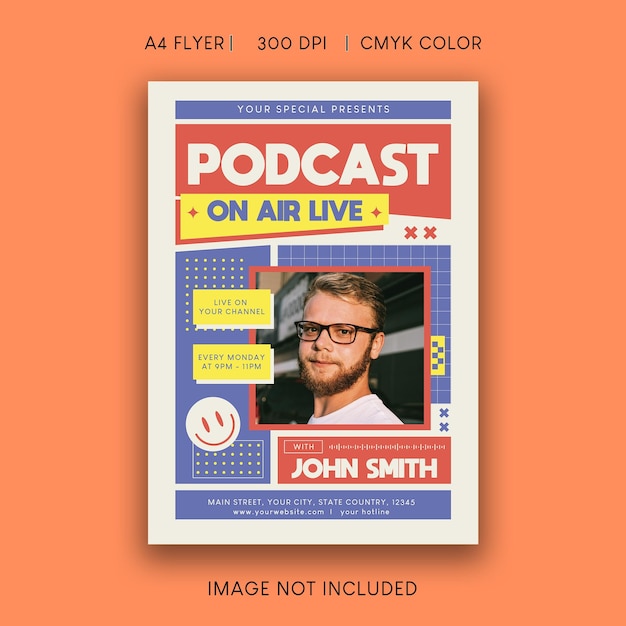 Podcast Live Flyer