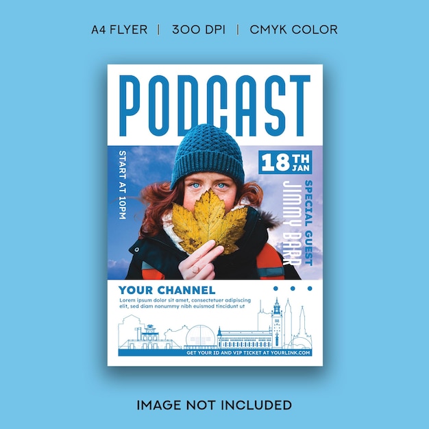 PSD podcast live flyer