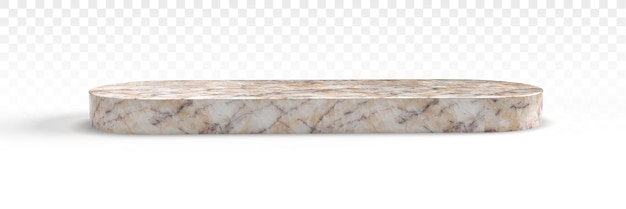 Podium 3D transparent background