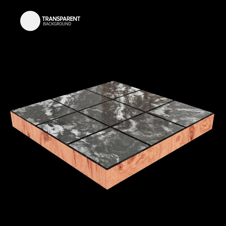 PSD podium marble