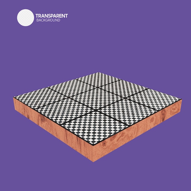 PSD podium tile