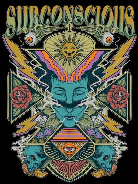 Podświadoma psychedeliczna sztuka