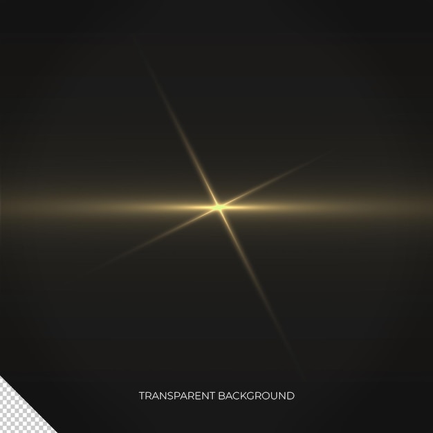 PSD point light flare transparante overlay 8