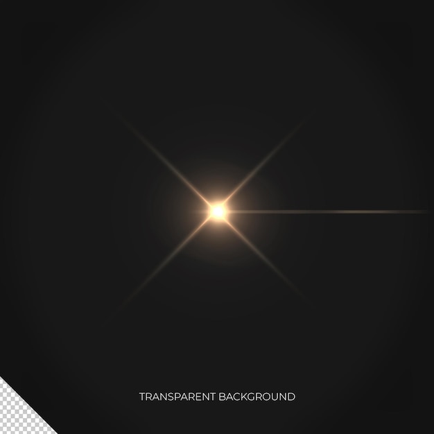 PSD point light flare transparent overlay 10