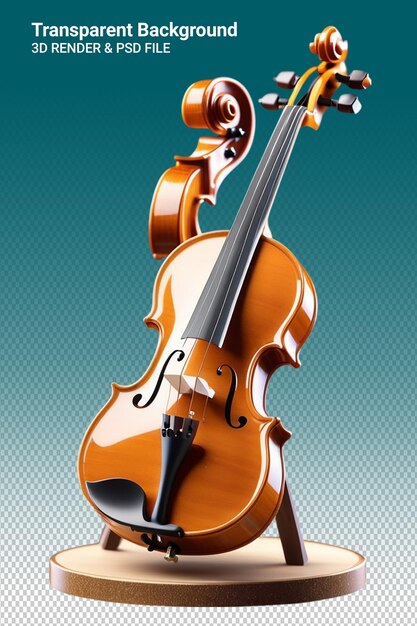 PSD pokazano skrzypce z łukiem