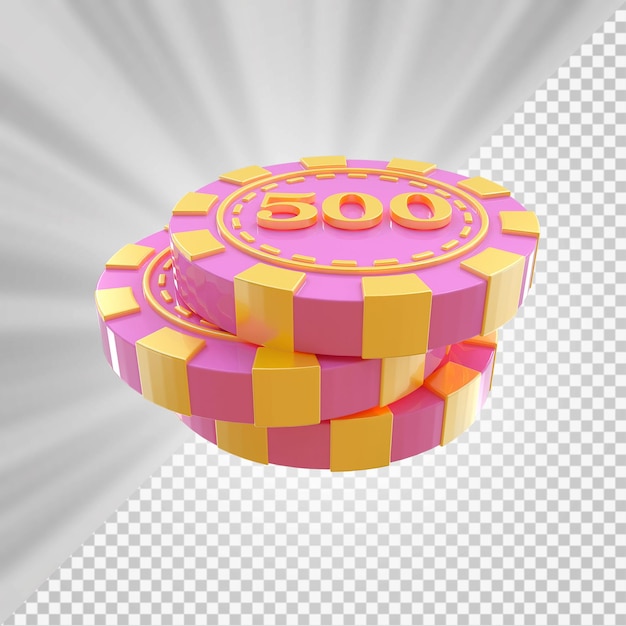 Poker chips Casino 3D