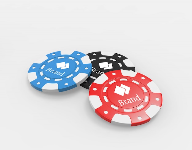 Poker Chips Mockup