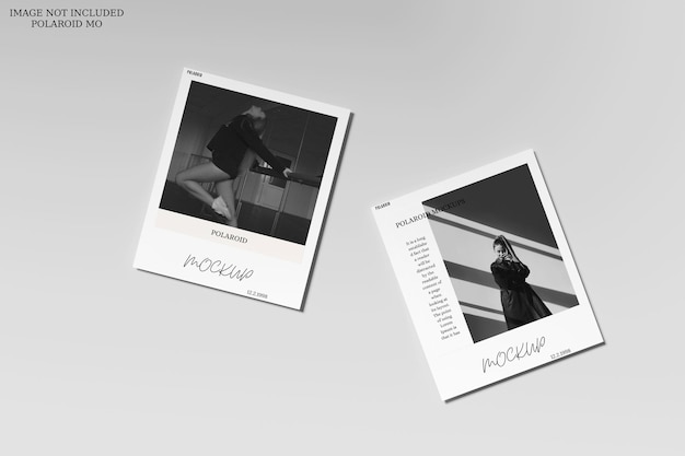 PSD polaroid mockups