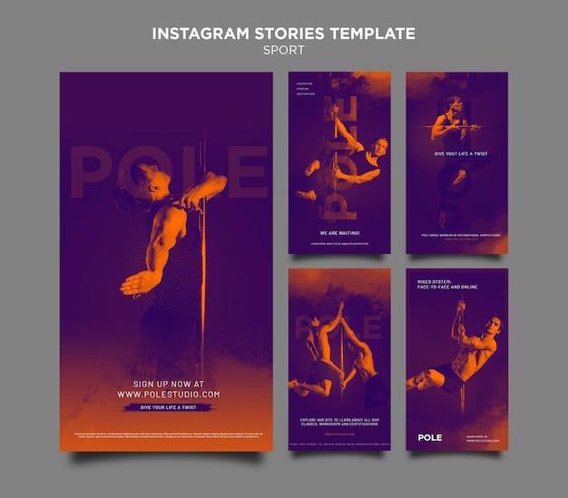 Storie di instagram di pole class