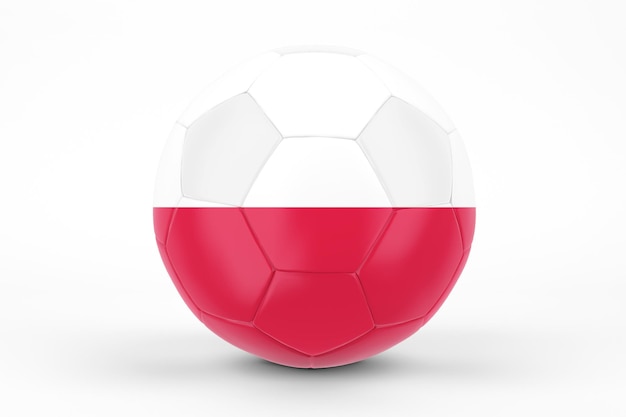 Polen Vlag Voetbal