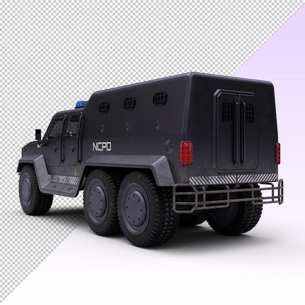 Police apc van