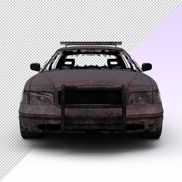 police car apocalypse