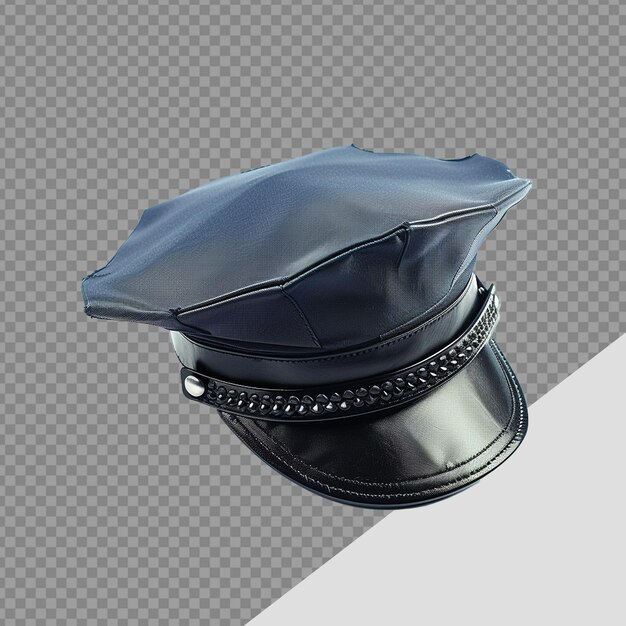 PSD police hat png isolated on transparent background