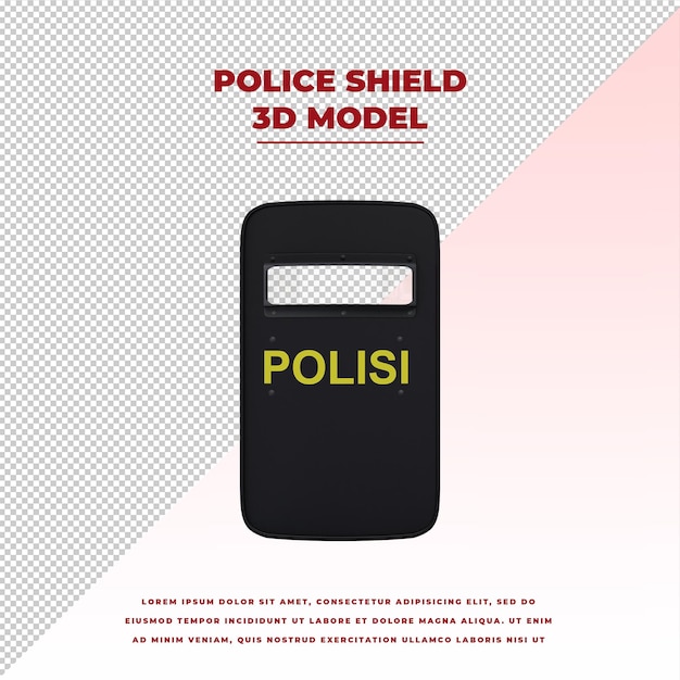 Police shield