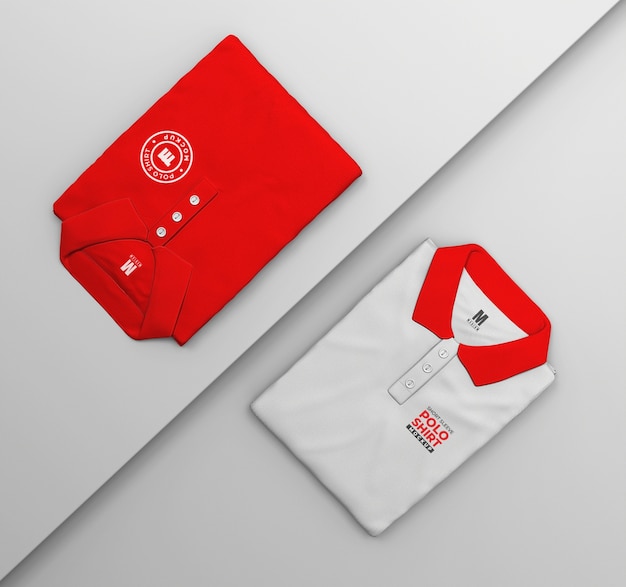 polo shirt mockup design