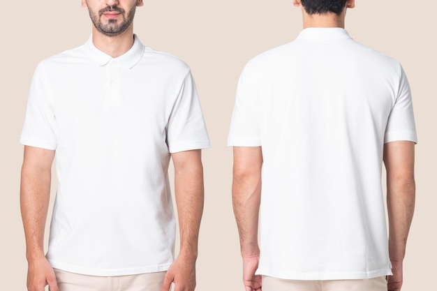 PSD polo mockup psd abbigliamento casual da uomo d'affari