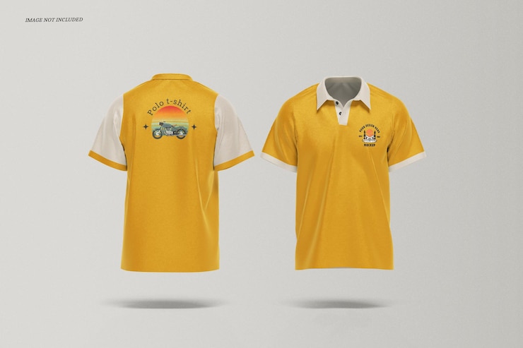 PSD polo shirt mockup psd