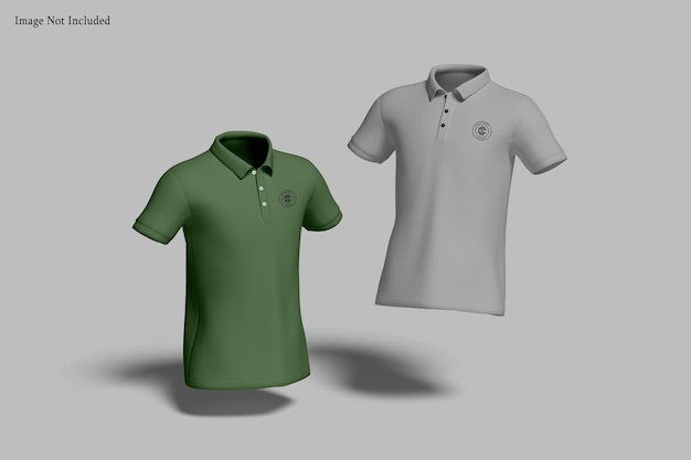 polo shirt mockup