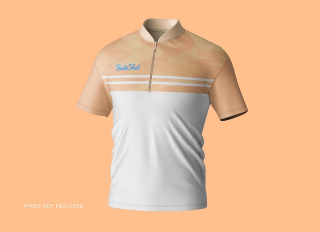 Mockup alla coreana con colletto a polo