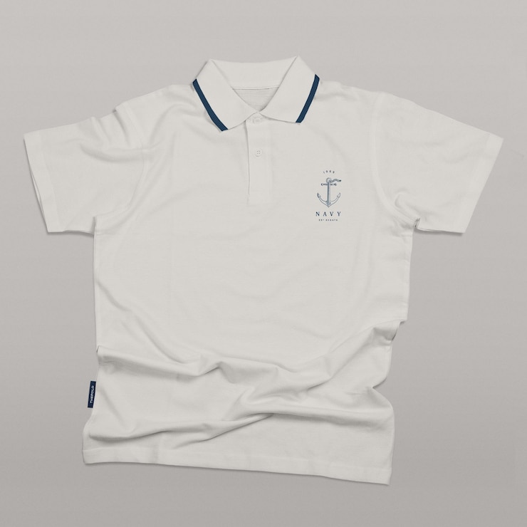 PSD polo t-shirt mock-up