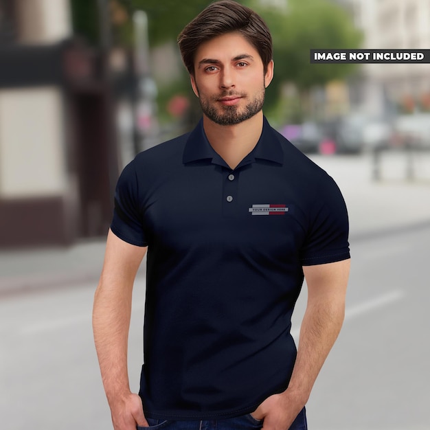 Polo T-shirt Mockup