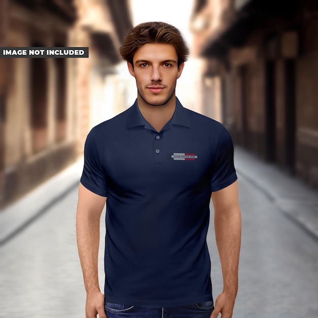 Polo T-shirt Mockup