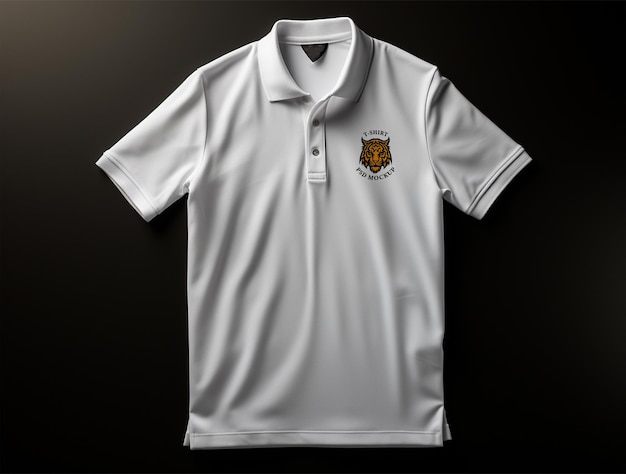 PSD polo tshirt mockup psd