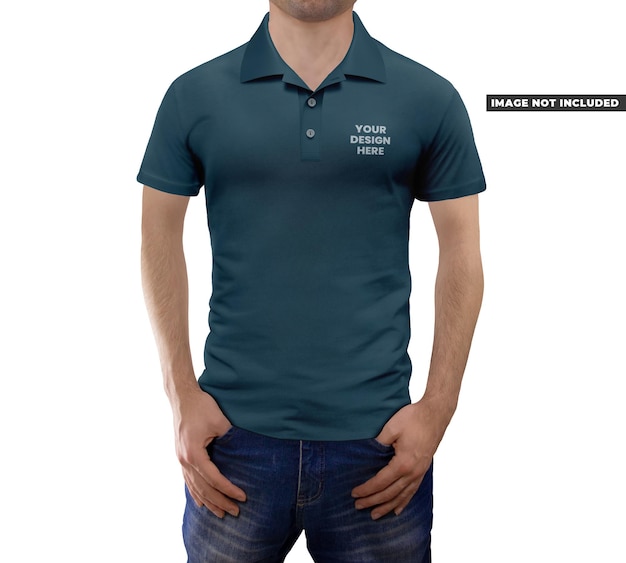 PSD mockup di maglietta polo