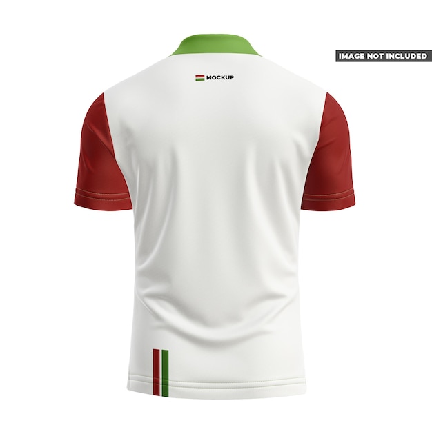 Poloshirt Mockup achteraanzicht