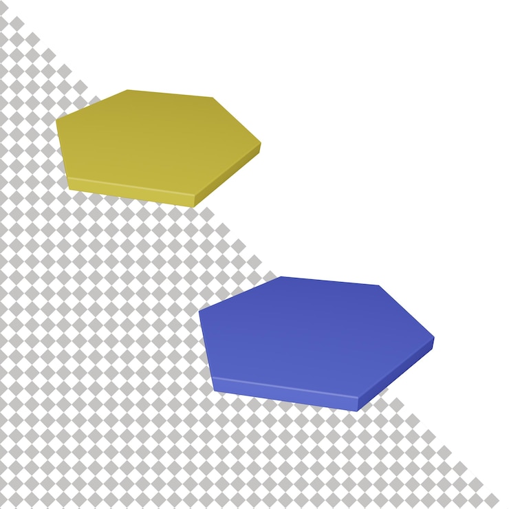 PSD polygon 3d element