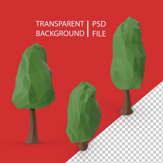 Polygonal tree png