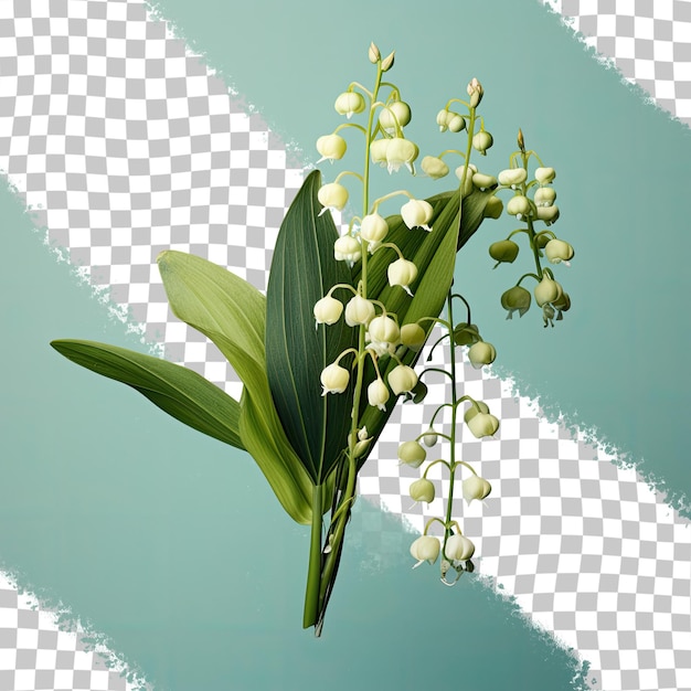 Polygonatum Sibiricum Na Przezroczystym Tle