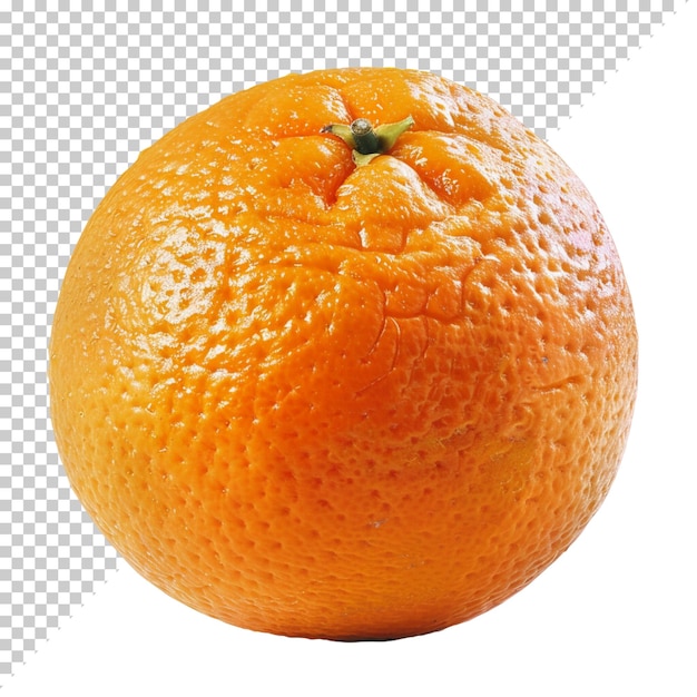Pomarańczowe Owoce Izolowane Na Przezroczystym Tle