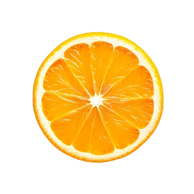 Pomarańczowe Owoce Na Białym Tle Wysokiej Rozdzielczości