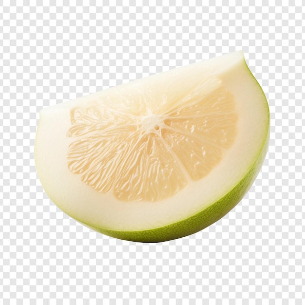 Pomelo fruit isolated on transparent background