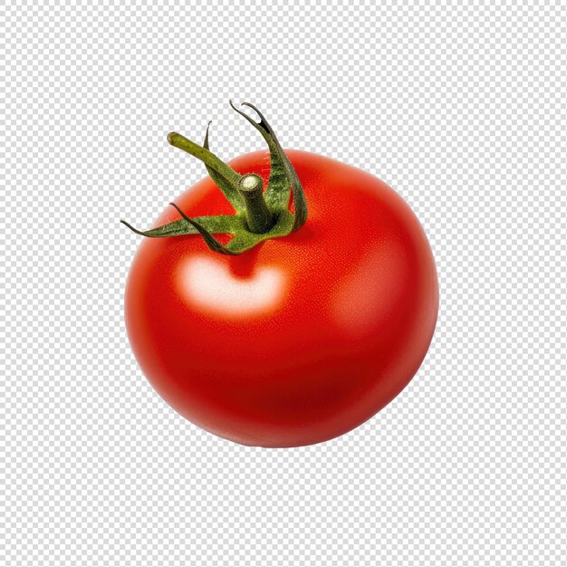 Pomidor wiśniowy czerwony świeżo wycięty przezroczysty tło