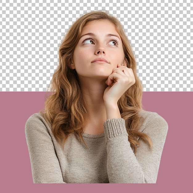 Pomyśl o odizolowanym PNG PSD