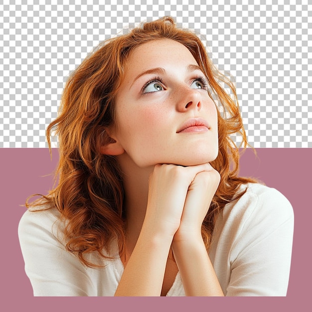 Pomyśl o odizolowanym PNG PSD