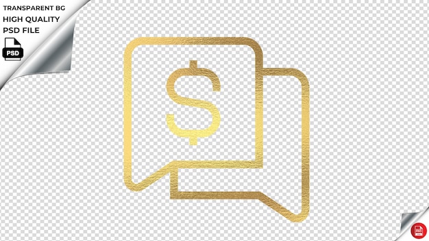 PSD poo gold texture vector icon psd transparent