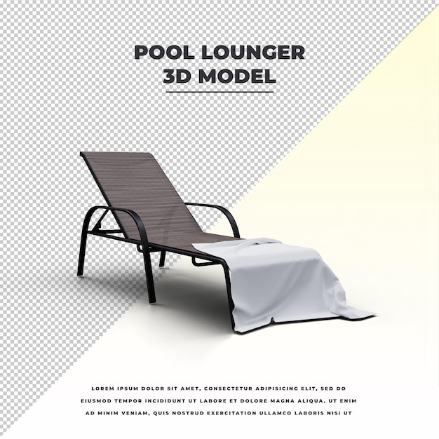 Pool lounger