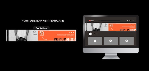 pop up shop template design