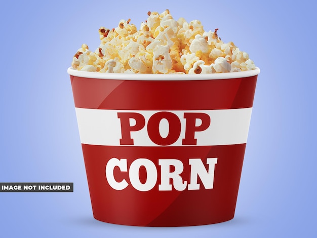 Popcorn Bucket Mockup